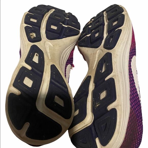Nike Shoes Womens 8 Purple Blue Revolution 3 Running Training Sneakers - Picture 11 of 11